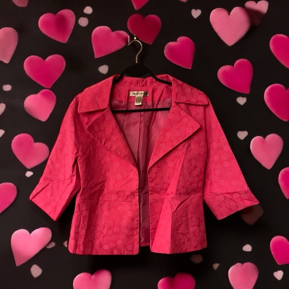 Patrick Christopher Pink Blazer Jacket - Picture 13 of 13